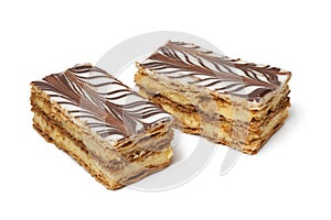 Moroccan mille feuille pastries photo