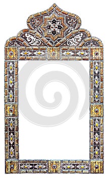 Moroccan mirror frame
