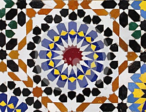 Moroccan mosaic