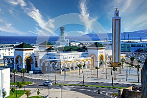 Marokkanesch moschee An Vun. An kinnekräich Vun Marokko 