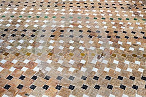 Moroccan oriental mosaic