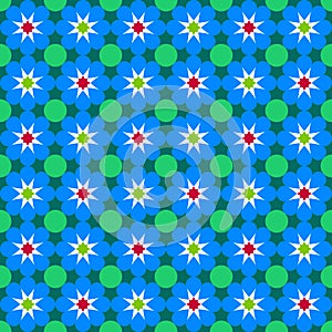 Moroccan Pattern. Mosaic Tiles