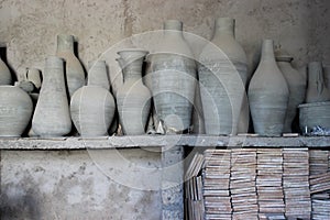 Moroccan pottery production
