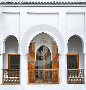 Moroccan riad photo