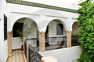 Moroccan riad detail