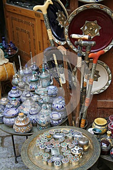 Moroccan souvenir shop