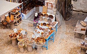 Moroccan souvenirs in Essaouira