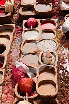 Moroccan tannery