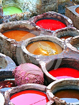 Moroccan tannery