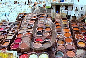 Moroccan tannery