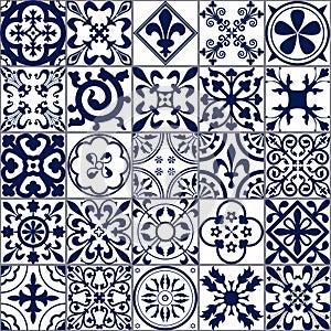 Moroccan tiles Seamless Pattern A