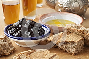 Moroccan traditional breakfast