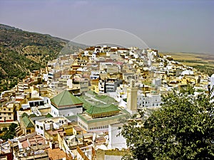 Moroccan Village On A Hill