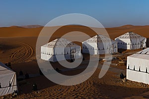 Morocco desert camp