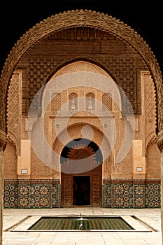 Morocco door and archways