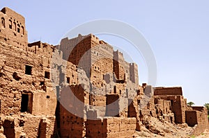 Morocco, Draa valley, Kasbah of Tamnougalt