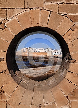Morocco Essaouira from rampart photo