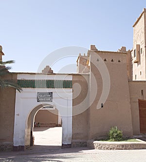 Morocco fortified city photo