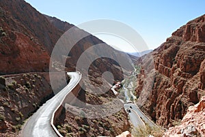 Morocco Gorge High Atlas Mountains