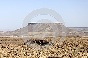 Morocco, Hamada du Draa, mountain