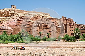 Morocco, the Kasbah of Ait Benhaddou