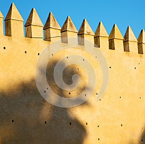 morocco land construction and history in the sky