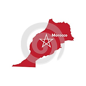 morocco map icon