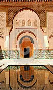 Morocco, Marrakech: Ben Youssef madrasa