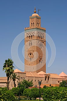 Morocco Marrakesh Koutoubia Mosque