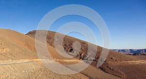 Morocco mountain road