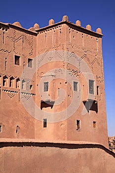 Morocco Ouarzazate Kasbah tower