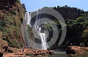 morocco ouzoud waterfall