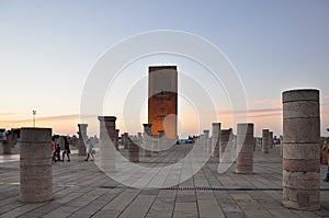 Morocco, Rabat, Mausoleum of Mohammed V