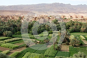 Morocco rural landscape