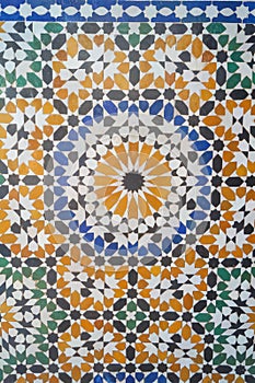 Morocco Seamless Border. Traditional Islamic Design