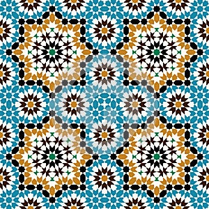 Morocco Seamless Pattern.