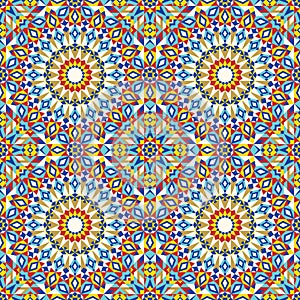 Morocco Seamless Pattern.