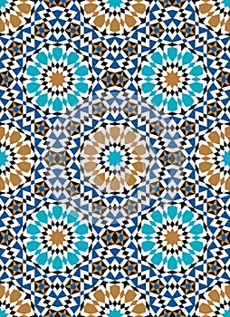 Morocco Seamless Pattern.
