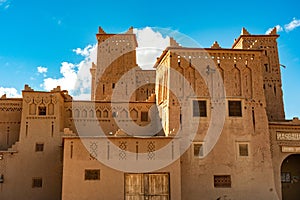 Morocco. Skoura. Kasba Amridil. 19th century, built for M\'hamed Ben Brahim Nasiri. Ouarzazate Province photo
