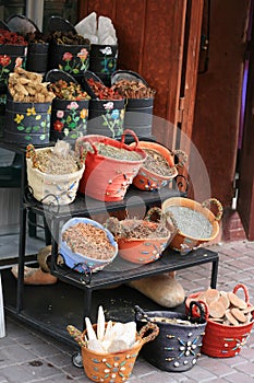 Morocco spice baskets