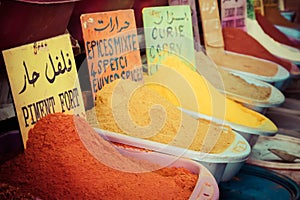 Morocco Traditional Market