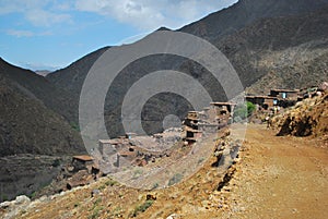 Morooco village in the high Atlas. photo