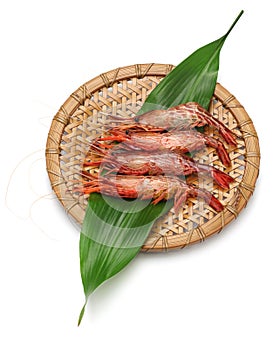 Morotoge shrimp, shima ebi, japanese seafood photo