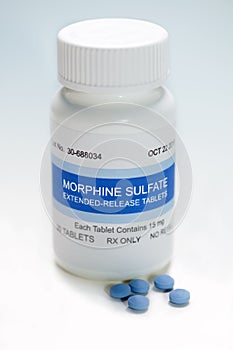 Morphine Sulfate Prescription photo