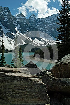 Morraine Lake, Banff National Park, Alberta, Canada.