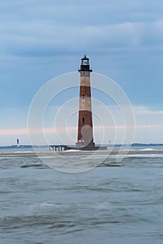 Morris Island Lighthouse Vertical Folly Beach SC