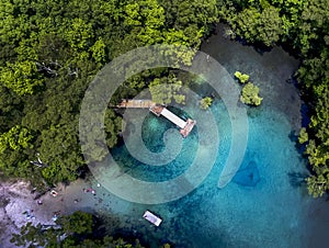 Morrison Springs Aerial - Clear Water photo