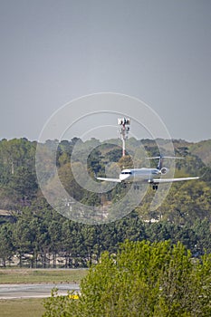 Morrisville, NC, 3-30-2024: Delta jet approaching to land at RDU.