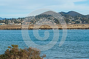 Morro Bay, beautiful beach town, California