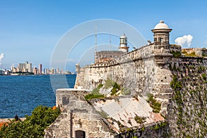 Morro Castle fortres in Havana, Cuba photo